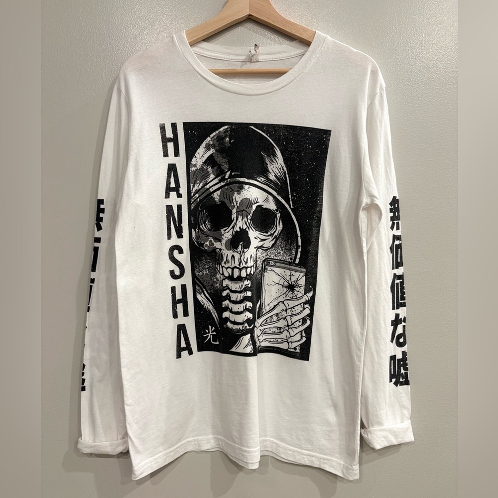 Oceans ate Alaska long sleeve band t shirt